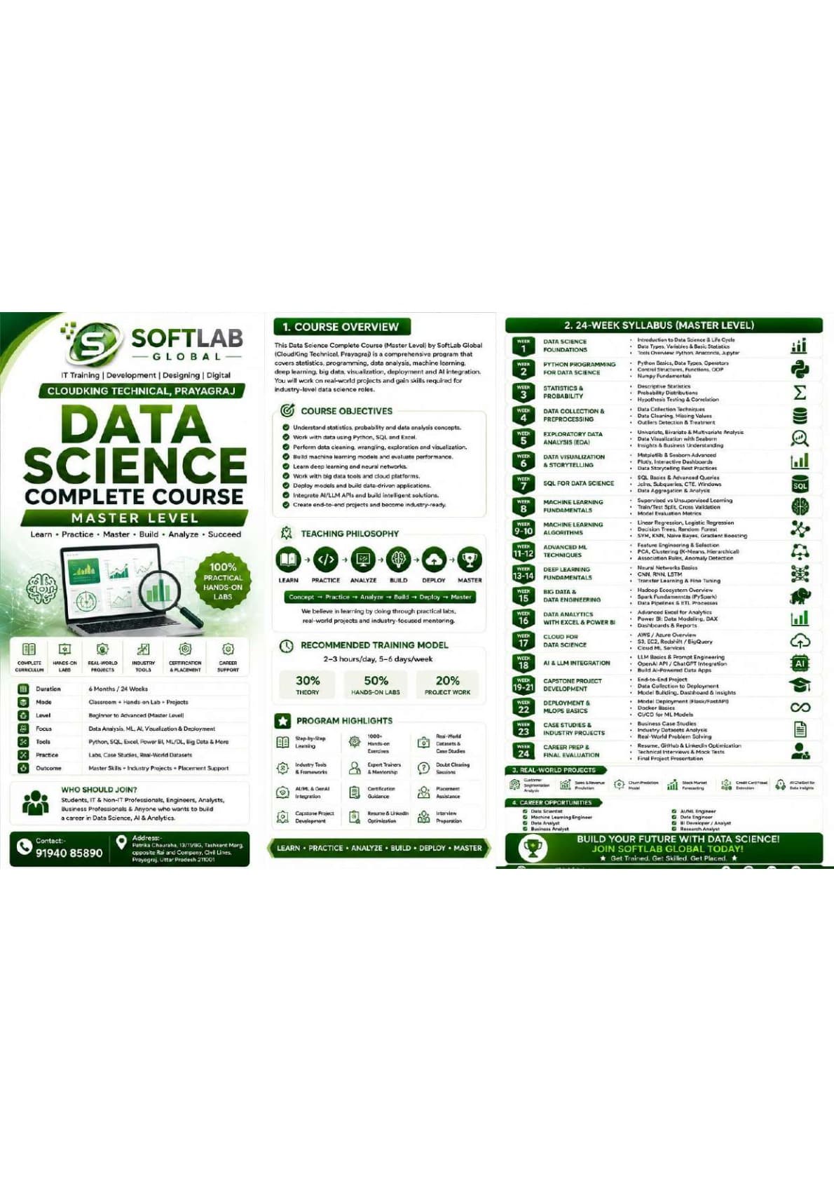 Data Science & Machine Learning Masterclass