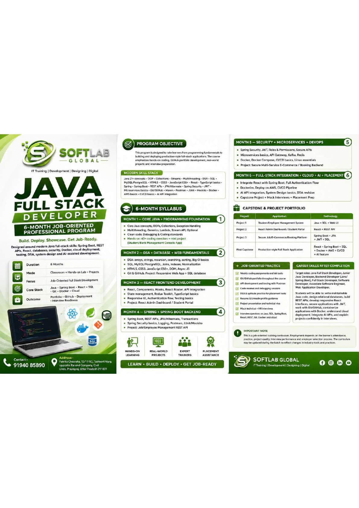 Java Full Stack Developer