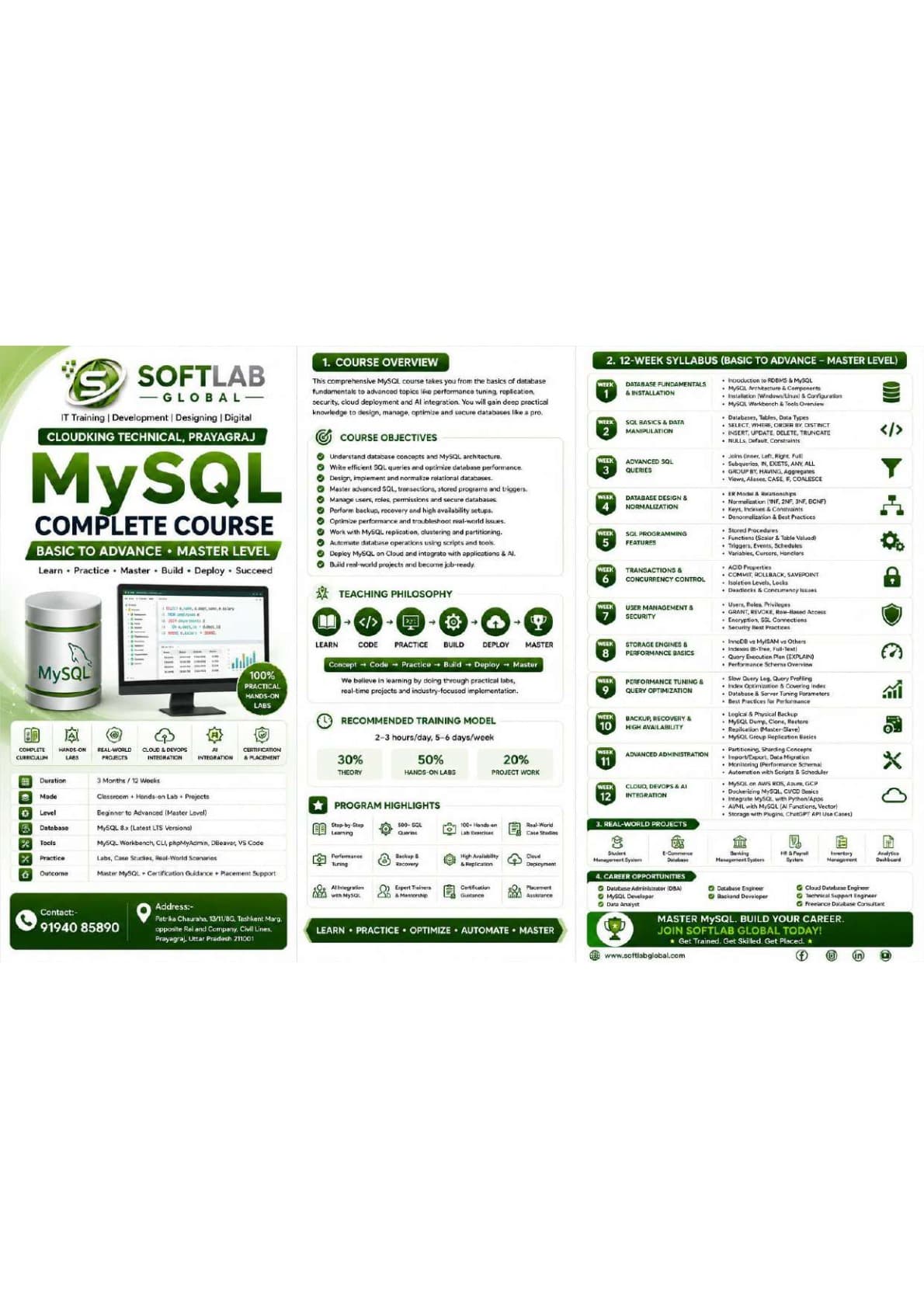 MySQL Advanced Course (Beginner To Expert)